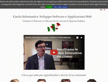 Tablet Screenshot of gardainformatica.it